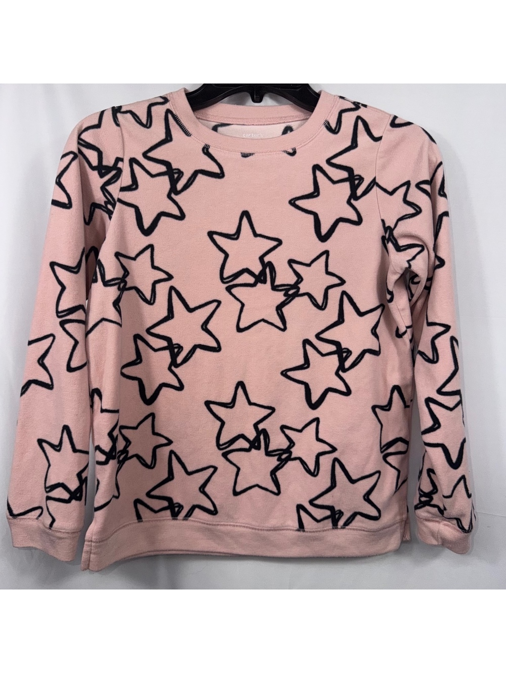 Carter’s Girls 14 Pink Star Print Sweatshirt